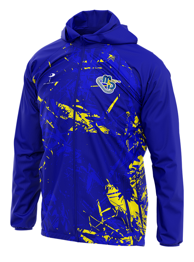 MD Timing Windbreaker Solid Blue