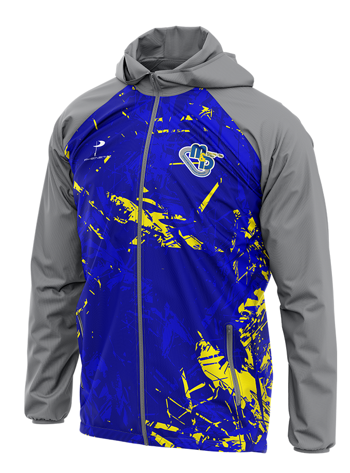 MD Timing Windbreaker Grey Sleeves