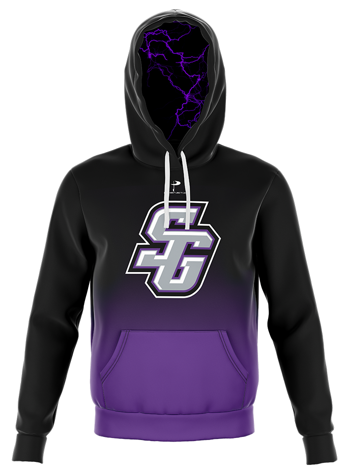 South Garner Black Fade Hoodie