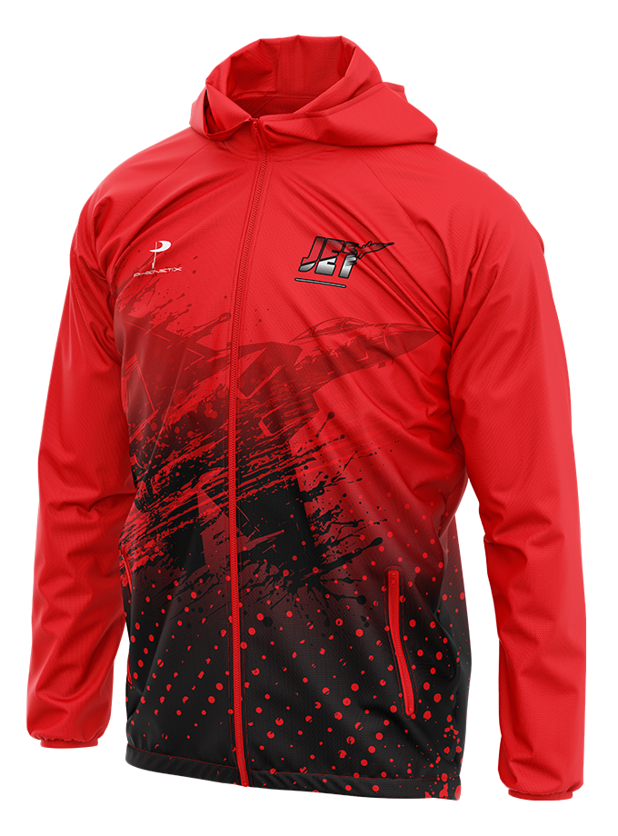 JET Jones Windbreaker Red