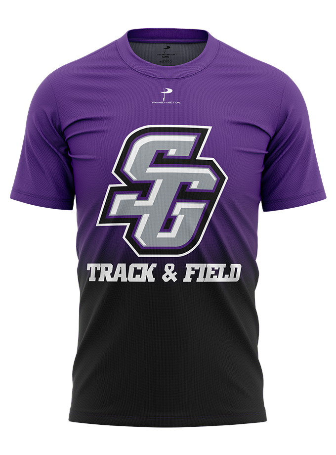 South Garner Performance T Purple Fade