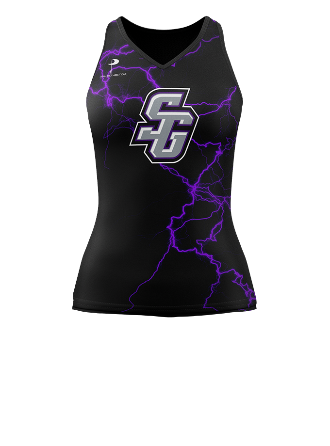 South Garner Women Lightning TOP