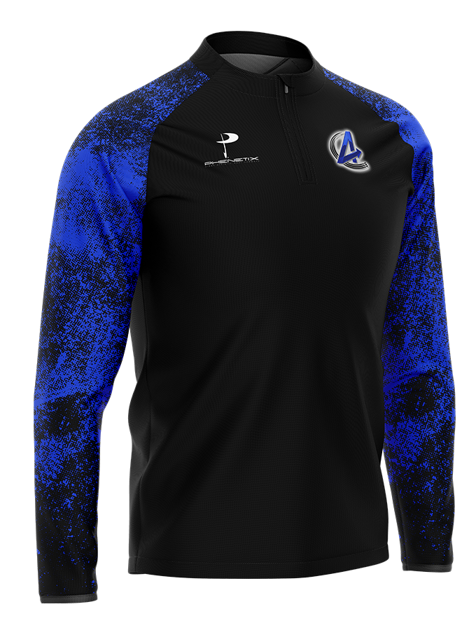 ACE 1/4 Zip Black