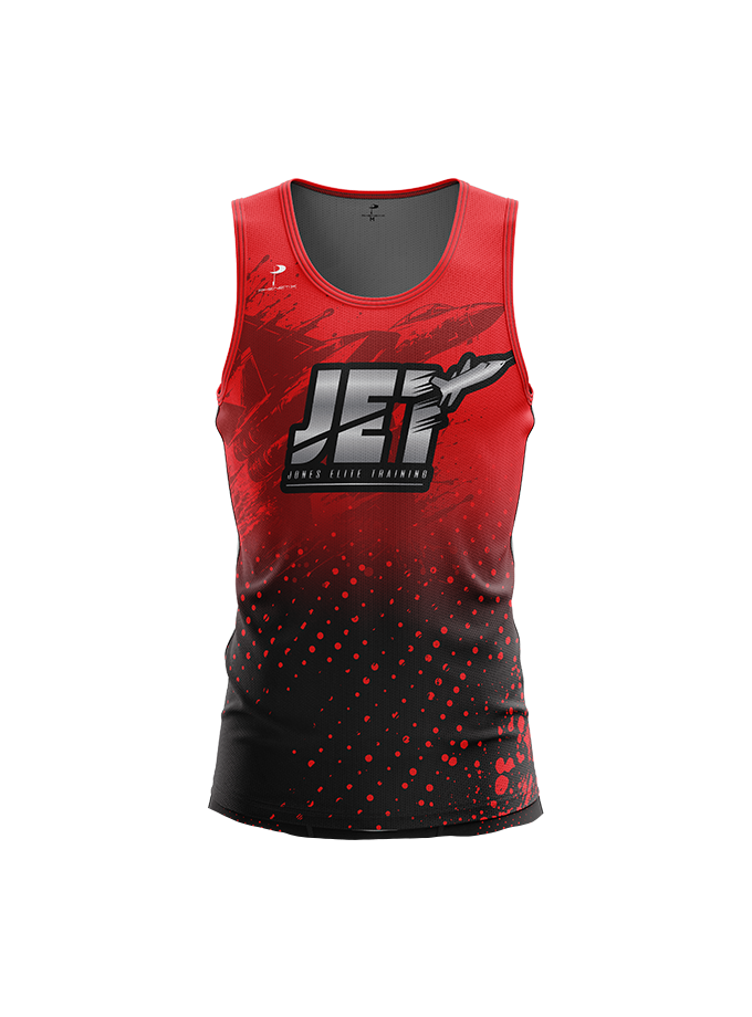 JET Jones Male Compression Top Red