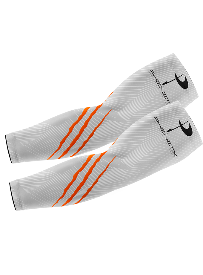 Glenn Men  Arm Sleeves Hunter White