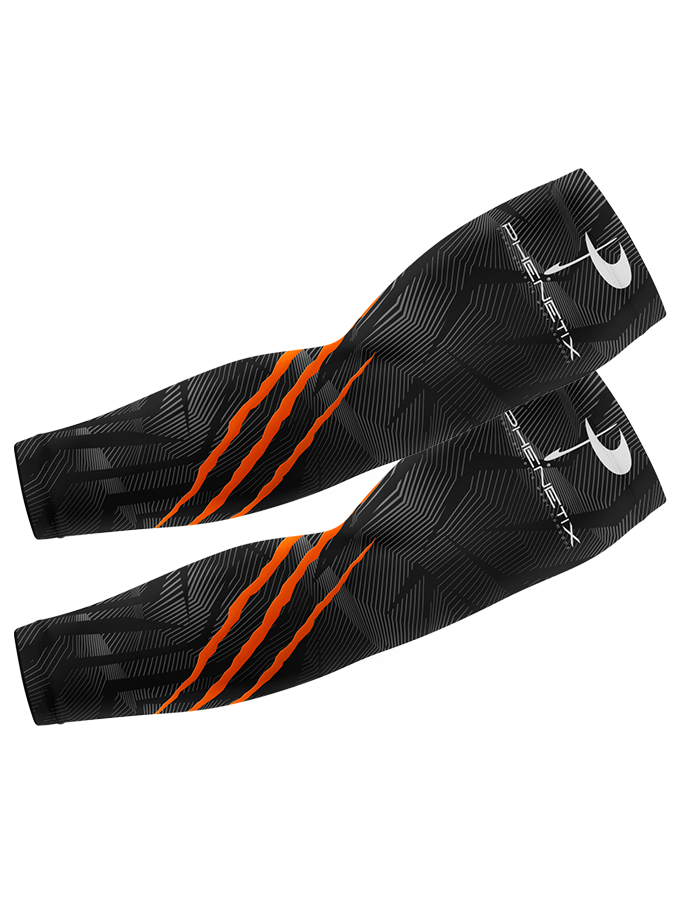 Glenn Men  Arm Sleeves Hunter Black